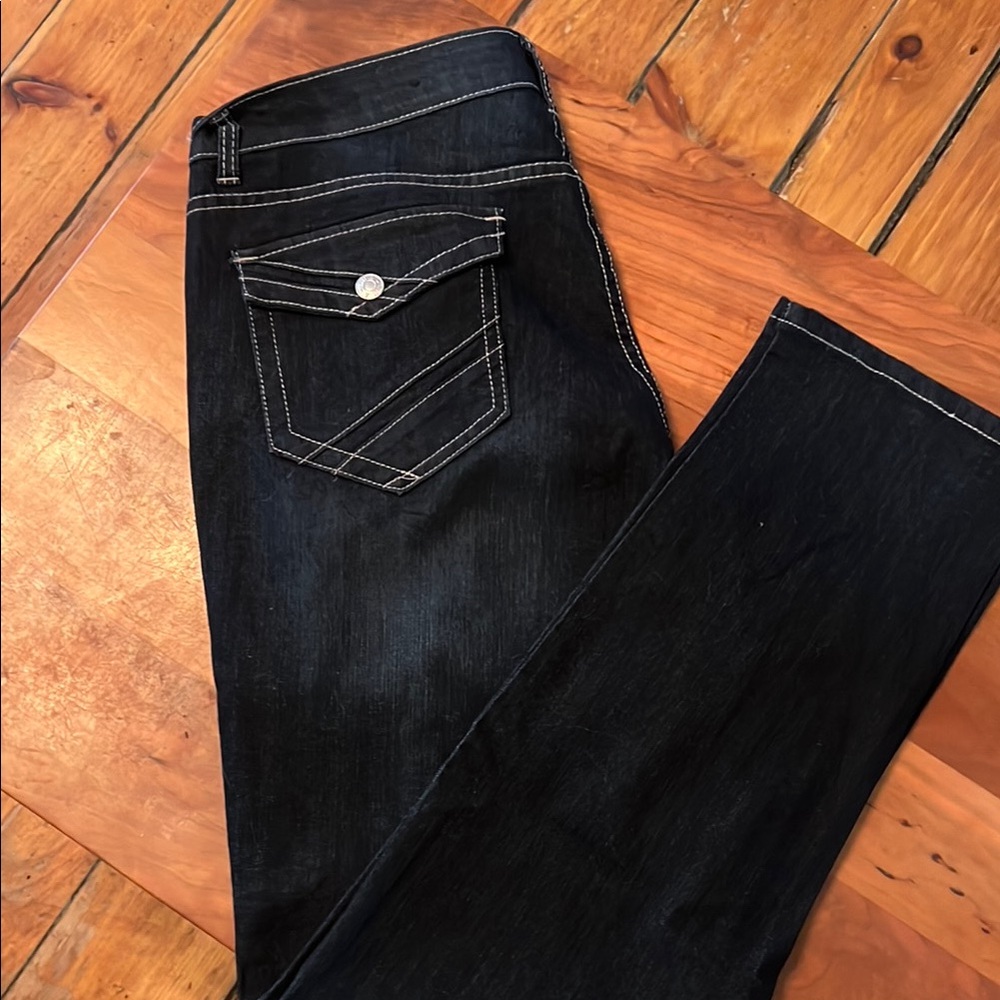 a.n.a Dark Wash Skinny Jeans